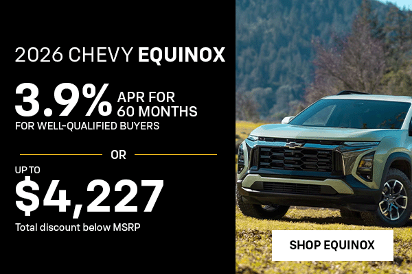 Equinox finance offer