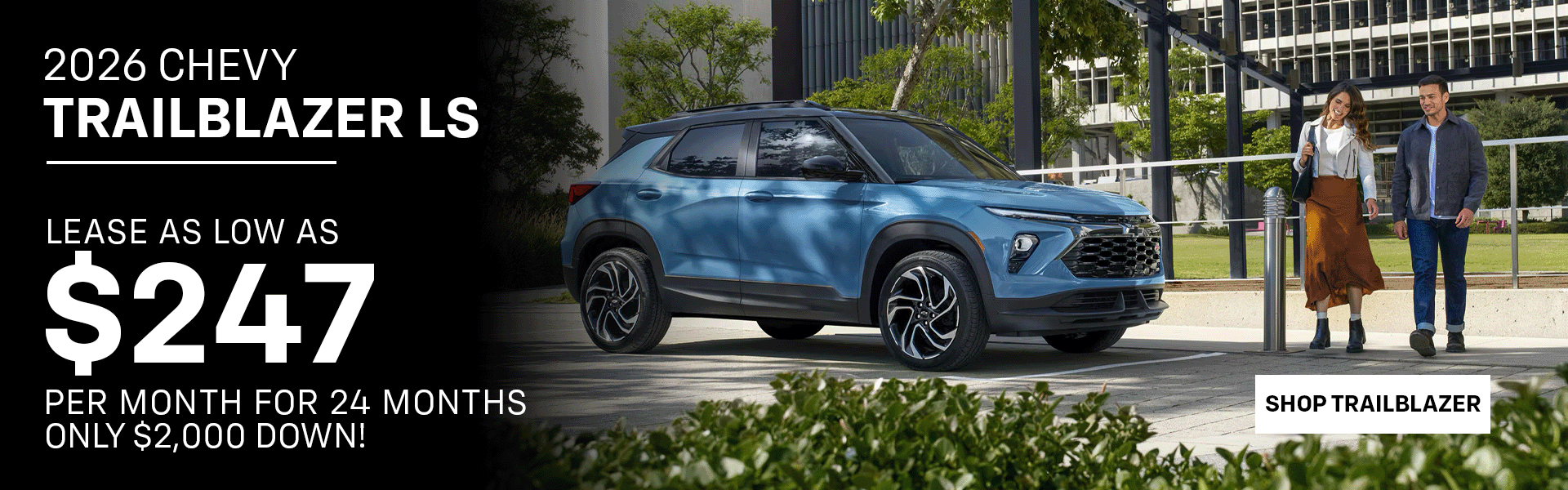 trailblazer lease offer