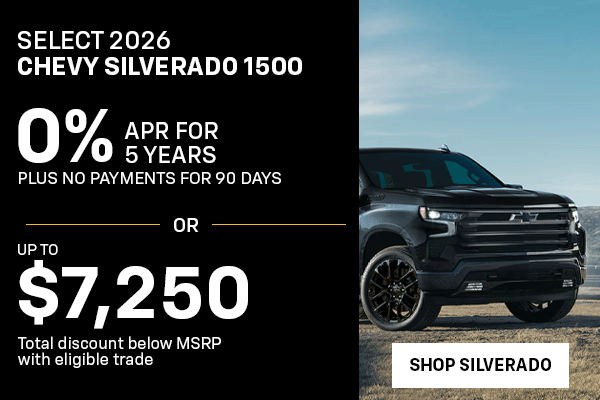 Silverado finance offer