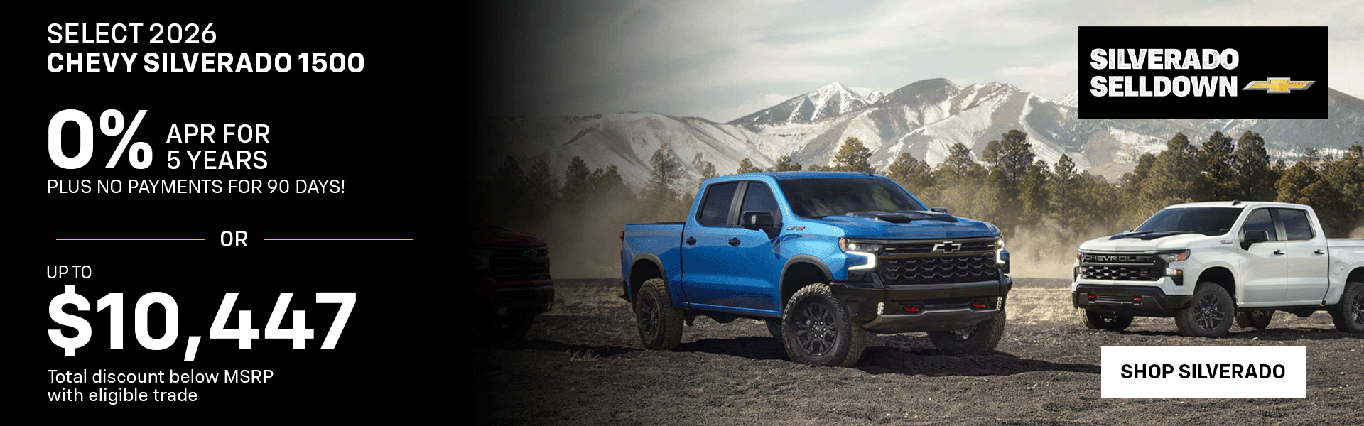 Silverado finance offer