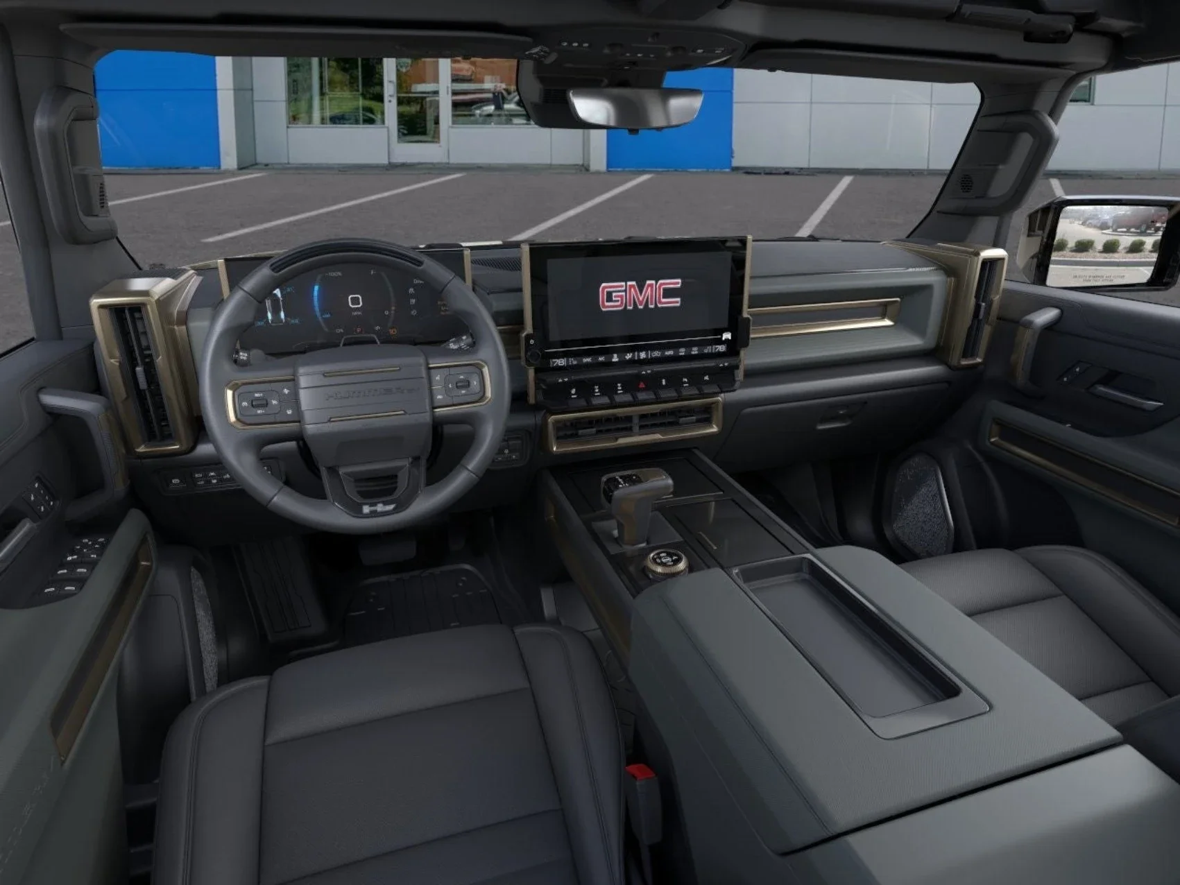 2025 GMC Hummer EV Pickup Dashbaord