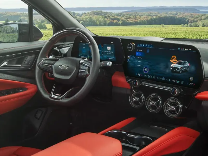 2026 Blazer EV spacious interior and cargo space